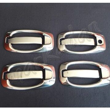Peugeot Bipper 8 Parça Paslanmaz Çelik 4 Kapı Krom Kapı Kolu