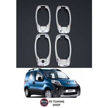 Peugeot Bipper Çerçevesi Paslanmaz Çelik Krom Kapı Kolu