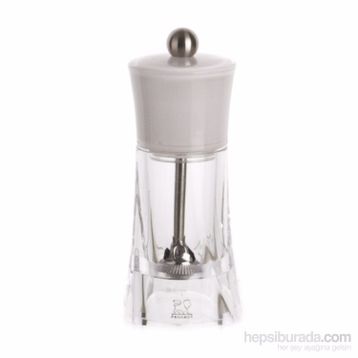 Peugeot Molene Acrylic Beyaz 14 cm Tuz Değirmeni