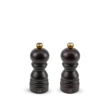 Peugeot Paris Siyah 12 cm Kutulu Tuz Karabiber 2'li Set