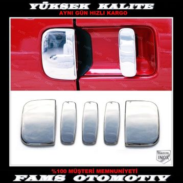 Peugeot Partner 5 Kapı 1996 2008 Krom Kapı Kolu