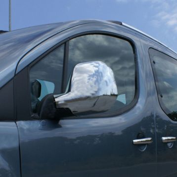 Peugeot Partner Tepee 2008-2011 2 Parça Abs Krom Ayna Kapağı