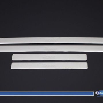 Peugeot Partner Tepee 2008-2018 4 Parça Krom Kapı Eşiği
