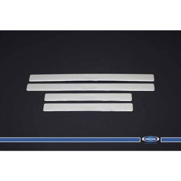 Peugeot Partner Tepee 2008-2018 4 Parça Krom Kapı Eşiği