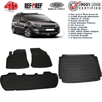 Peugeot Partner Tepee 2008 Bagaj Havuzu