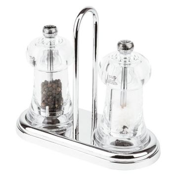 Peugeot Standlı Brasserie 11 cm Karabiber ve Tuz Değirmen Seti