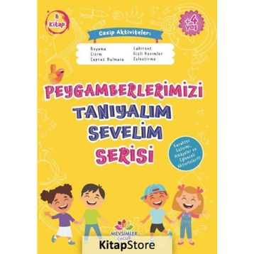 Peygamberlerimizi Tanıyalım Sevelim Serisi-8 Kitap Takım - Kolektif