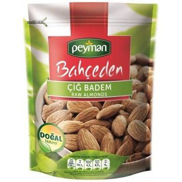 Peyman Bahçeden 140 gr Çiğ Tatlı Badem
