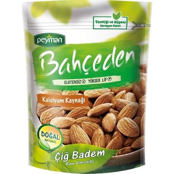 Peyman Bahçeden 140 gr Çiğ Tatlı Badem