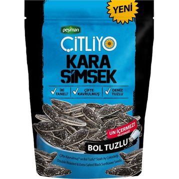 Peyman Çitliyo 120 gr Kara Şimşek Bol Tuzlu Çekirdek