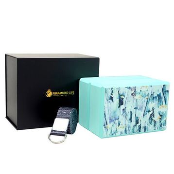 Pharamond Life Yoga Turkuaz Blok Ve Kayış Seti