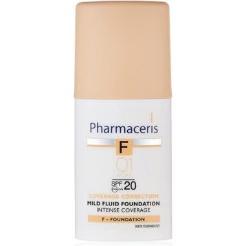 Pharmaceris F Intense Coverage SPF20 01 Ivory Fondöten