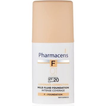 Pharmaceris F Intense Coverage SPF20 01 Ivory Fondöten