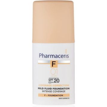 Pharmaceris F Intense Coverage SPF20 01 Ivory Fondöten