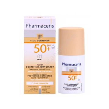 Pharmaceris Fluide 30 ml SPF 50 Sand 01 Protective Corrective Foundation