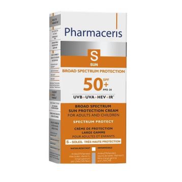 Pharmaceris S Broad Spectrum Sun Protection Cream SPF50+ Yetişkin ve Çocuk 50 ml Güneş Kremi