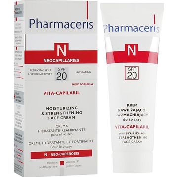 Pharmaceris Spf 20 Vıta-capılarıl Nemlendirici-güçlendirici Yüz Kremi