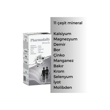 Pharmadaily Minerals 30 Tablet