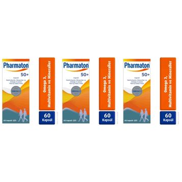 Pharmaton 50 Plus 60 Kapsül