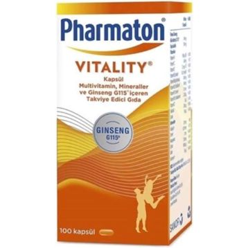 Pharmaton Vitality 3x100 Kapsül