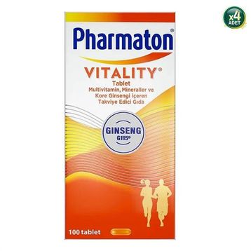 Pharmaton Vitality 4x100 Tablet