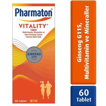 Pharmaton Vitality Multivitamin 60 Tablet