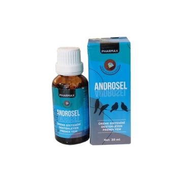Pharmax Androsel 30 ml Kuş Üreme Sistemi Desteği