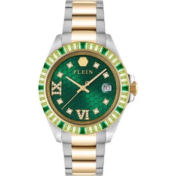 Philipp Plein PW2fa0225 Altın Rengi Metalik Gri Çelik Unisex Kol Saati