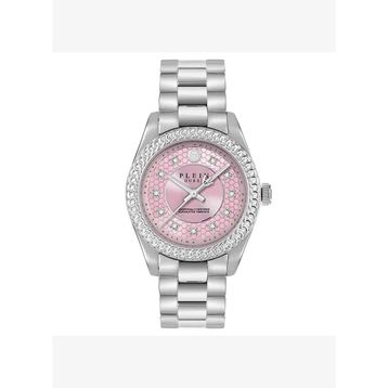 Philipp Plein PW7FA0226 Queen Supreme Gri Metalik Çelik Kadın Kol Saati