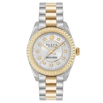 Philipp Plein PW7FA0326 Queen Supreme Altın Rengi Metalik Gri Çelik Kadın Kol Saati