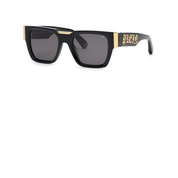 Philipp Plein SPP095M520700 Siyah Erkek Güneş Gözlüğü
