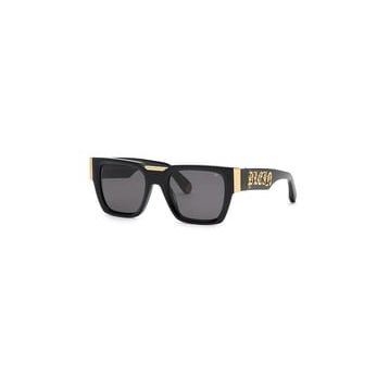 Philipp Plein SPP095M520700 Siyah Erkek Güneş Gözlüğü