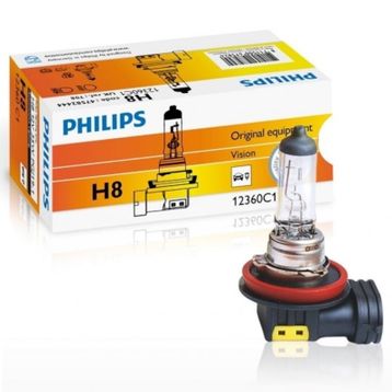 Philips 12360C1 H8 12V 35W Far Ampülü