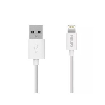 Philips 2.4A iPhone Lightning 100 cm Şarj ve Data Kablosu