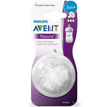 Philips 3M+ SCF043/27 Avent Natural Biberon Emziği