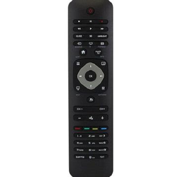 Philips 47PFL6188K/12 Uyumlu Yedek Klavyesiz Televizyon Kumandası