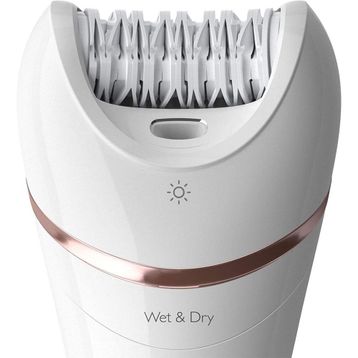 Philips 8000 BRE730/05 Serisi Beyaz Islak Kuru Epilatör