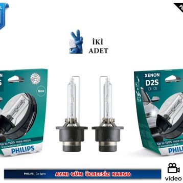 Philips 85122VIS1 D2S Xenon Vision Ampül