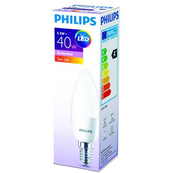 Philips 929001157783 İnce Duylu Led Mum Ampul