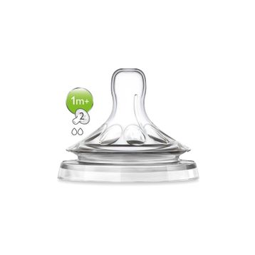 Philips Avent Biberon Natural 1 Ay+ 2 Delik 2'li Emzik