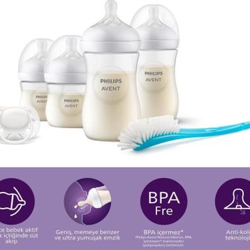 Philips Avent SCD838/11 Natural Response PP Yenidoğan Hediye Seti