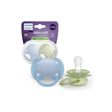Philips Avent SCF091/37 Ultra Soft 0-6 Ay Erkek 2'li Emzik