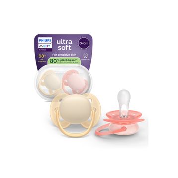 Philips Avent SCF091/38 Ultra Soft 0-6 Ay Kız 2'li Emzik