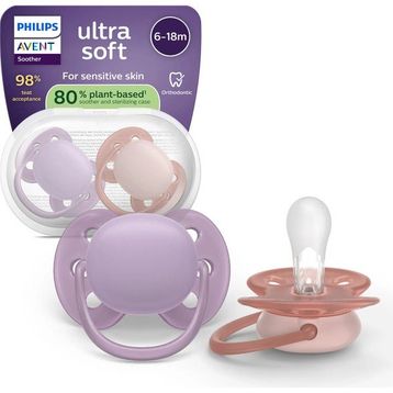 Philips Avent SCF091/43 Ultra Soft 6-18 Ay Kız 2'li Emzik