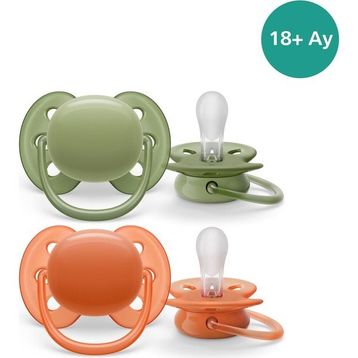 Philips Avent SCF093/01 Ultra Soft 18+ Ay, 2'li Emzik