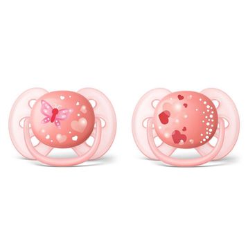 Philips Avent SCF223/22 6-18 Ay 2'liUltra Soft Modern Desenli Yalancı Kız Emzik