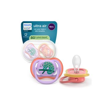 Philips Avent SCF349/47 Ultra Air 18+ Ay Kız 2'li Emzik