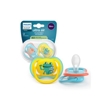 Philips Avent SCF349/58 Ultra Air 18+ Ay Erkek 2'li Emzik