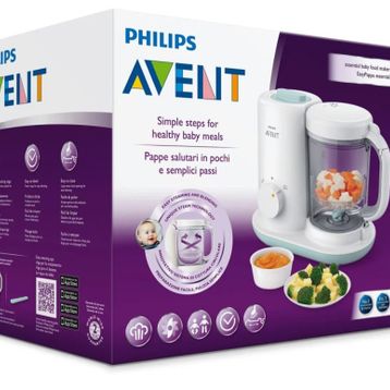 Philips Avent SCF862-02 2'si 1 Arada Buharlı Pişirici Blender