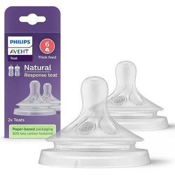 Philips Avent SCY966/02 Doğal Tepkili 6+ Ay 2'li Biberon Emziği